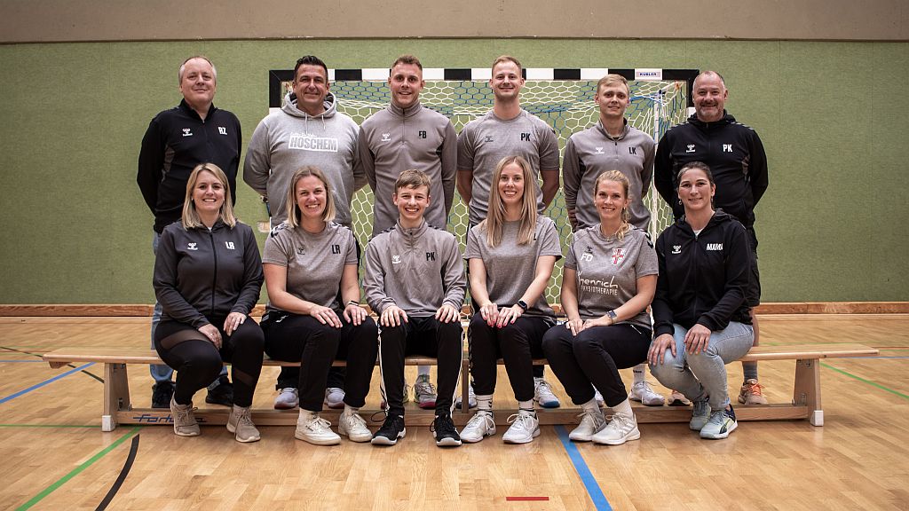 h. v. l.: Rainer Zmudzinski, Christian Gläser, Felix Beckermann, Philipp Karbach, Louis Krell, Jan Schmidt  v. v. l.: Ramona Henrich, Lena Rasch, Paul Köhler, Pia Lücke, Franziska Drumm-Honnef, Patricia Barwig